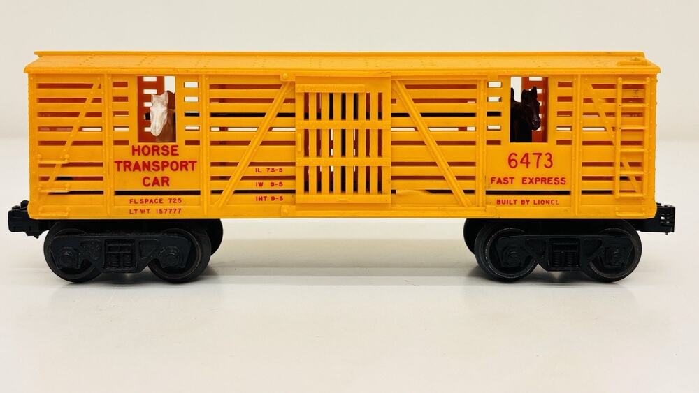 Lionel Postwar O Horse Transport Car 6473